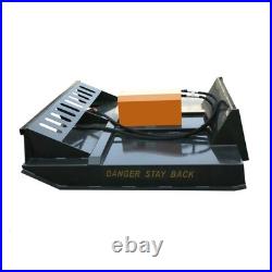 72 Articulating skid steer brush cutter skid steer attachments Finishing Mower
