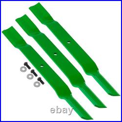 72 Deck Blades with Bolt for King Kutter RFM-72 RSFM-72 RFM72 RSFM72 Finish Mower