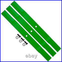 72 Deck Blades with Bolt for King Kutter RFM-72 RSFM-72 RFM72 RSFM72 Finish Mower
