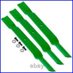 72 Deck Blades with Bolt for King Kutter RFM-72 RSFM-72 RFM72 RSFM72 Finish Mower