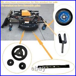 72'' Finish 3 Blade Mower Skid Steer Landhonor Attachment Hydraulic For CAT ASV