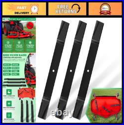 72 Replacement Blades for Finish Mowers Compatible with 6' Cut Models 3 Pack