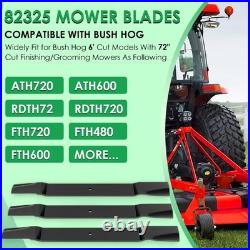 72 Replacement Blades for Finish Mowers Compatible with 6' Cut Models 3 Pack 72 Replacement Blades for Finish Mowers Compatible with 6' Cut Models 3 Pack