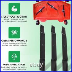 72 Replacement Blades for Finish Mowers Compatible with 6' Cut Models 3 Pack