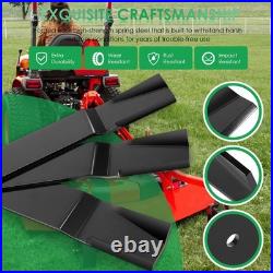 72 Replacement Blades for Finish Mowers Compatible with 6' Cut Models 3 Pack