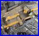 72 Single Belt 3 Blade Finishing Mower Deck Hard Tires Yellow