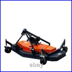 72-inch Finish Mower Dual Blade System 30-50HP 3-Point Hitch Equipped