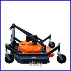 72-inch Finish Mower Dual Blade System 30-50HP 3-Point Hitch Equipped