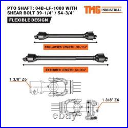 72-inch Finish Mower Dual Blade System 30-50HP 3-Point Hitch Equipped