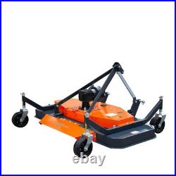 72-inch Finish Mower Dual Blade System 30-50HP 3-Point Hitch Equipped