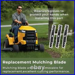 742P05286-X 742P05086-X Mower Blade Fit for Cub Cadet MTD 54 Cutting Deck Black