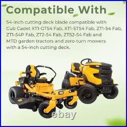 742P05286-X 742P05086-X Mower Blade Fit for Cub Cadet MTD 54 Cutting Deck Black