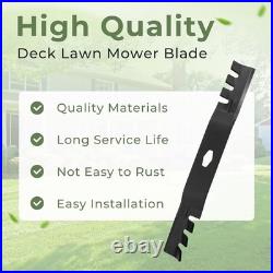 742P05286-X 742P05086-X Mower Blade Fit for Cub Cadet MTD 54 Cutting Deck Black 742P05286-X 742P05086-X Mower Blade Fit for Cub Cadet MTD 54 Cutting Deck Black