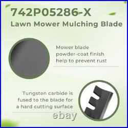 742P05286-X 742P05086-X Mower Blade Fit for Cub Cadet MTD 54 Cutting Deck Black