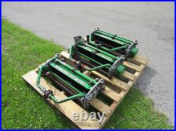 7 Blade Reels John Deere 22GA5 Fits Triplex Greens Mowers Set 3 with Brackets