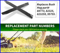 8773 82325 Blades 72 Cut Finish Mower Blades for Bush Hog Several 6' Cut ATH720