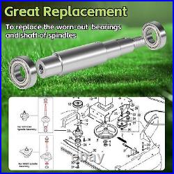 88749 Bearings and Spindle Shaft Kit For Bush Hog Finish Mower & Rotary Cutters