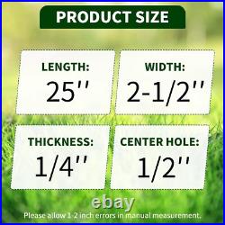 88773 82325 Replacement Blades for Bush Hog 72 Cut 6' Finishing/Grooming Mowers
