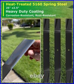 88773 Blades 72 Cut Finish Mower Blades Compatible with Bush Hog 88773 82325