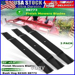88773 Blades 72 Cut Finish Mower Blades For Bush Hog 88773 82325 3 Blade Set