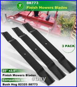 88773 Blades 72 Cut Finish Mower Blades For Bush Hog 88773 82325 Several 6' Cut
