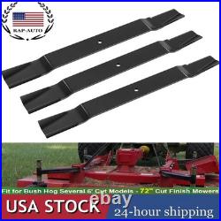88773 Blades 72 Cut Finish Mower Blades for Bush Hog Rotary Mower ATH720,3Pcs