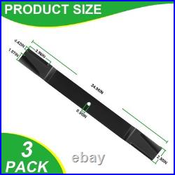 88773 Blades 72 Cut Finish Mower Blades for Bush Hog Rotary Mower ATH720,3Pcs