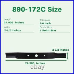 890-172C Finishing Mower Blades Fit for Landpride 890172C FDR1672 FDR2572