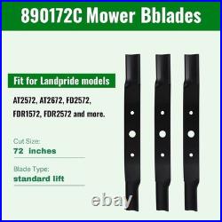 890-172C Finishing Mower Blades Fit for Landpride 890172C FDR1672 FDR2572