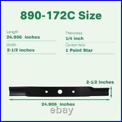 890-172C Finishing Mower Blades Fit for Landpride 890172C FDR1672 FDR2572