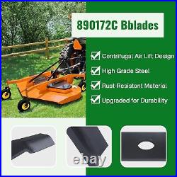890-172C Finishing Mower Blades Fit for Landpride 890172C FDR1672 FDR2572 72