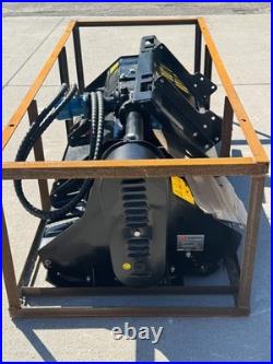 AGT 67 Skid Steer Flail Mower Rotary Brush Cutter Finishing Mower Attachment