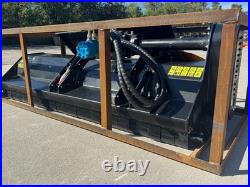 AGT 67 Skid Steer Flail Mower Rotary Brush Cutter Finishing Mower Attachment