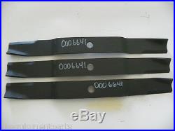 Befco 60 Finish Mower Blades, Set of Three (3) Part Number 000-6641