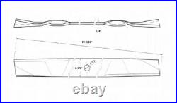 Befco 6641M 5' Mulching Finish Mower Blades (High Lift) Set of 3