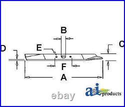 Blade, Finishing Mower 70080-00777 A&I Part No A-70080-00777