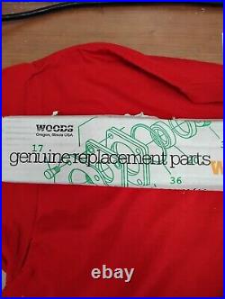 Brand New Woods Finish Mower Blade Kit Part # 31306KT, Fits 72 Deck