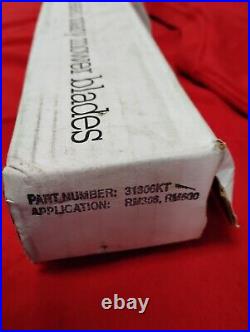 Brand New Woods Finish Mower Blade Kit Part # 31306KT, Fits 72 Deck