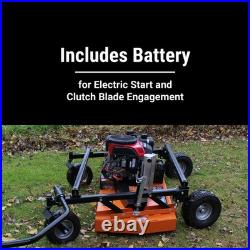 BravePro Finish Cut Pull-Behind Mower 60 in. Deck GXV630 Honda Engine BravePro Finish Cut Pull-Behind Mower 60 in. Deck GXV630 Honda Engine