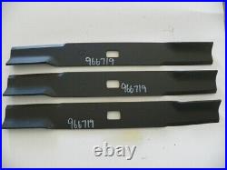 Buhler Farm King 966719 60 K-60 Finish Mower Blades, Set of 3, New, Replacement