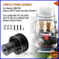 Bush hog spindle finish mower spindle for rdth fth ath complete spindle assembly