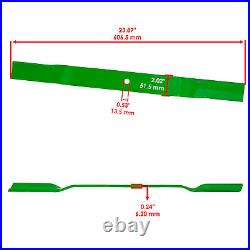 Caltric 502324 190424 72 Deck Standard Blades for King Kutter 6' Finish Mowers