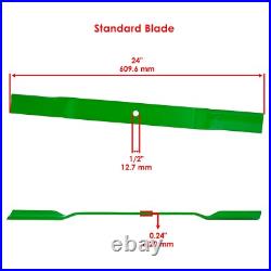 Caltric 72 Deck Blades for King Kutter RFM-72 RSFM-72 RFM72 RSFM72 Finish Mower