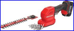 Compact V20 2-in-1 Handheld Grass Trimmer & Mini Hedge Cutter Red Edition