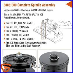 Complete Spindle Assembly 50051388 Parts For Bush Hog RDTH Finish Mowers Spindle