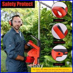 Cordless Hedge Trimmer, 22Inch Cordless Electric Hedge Trimmer 21V 3.0Ah Battery