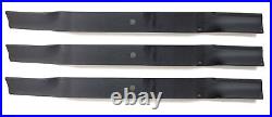 County Line 502324 6' Finish Mower Blades Set of 3