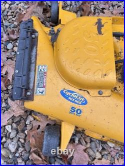 Cub Cadet LT 1050 50 Mower Deck Assembly withBlades, belts, hangers, attachments