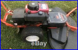 DR All Terrain Mower With Finish Mower Attachment. 3 Blade Mower