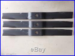 Del Morino 59 Finish Mower Blades, Set of 3 Code SRM311D